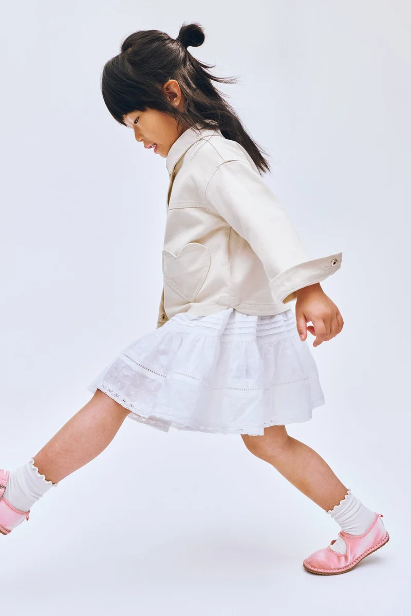 H&M Heart-pocket twill jacket