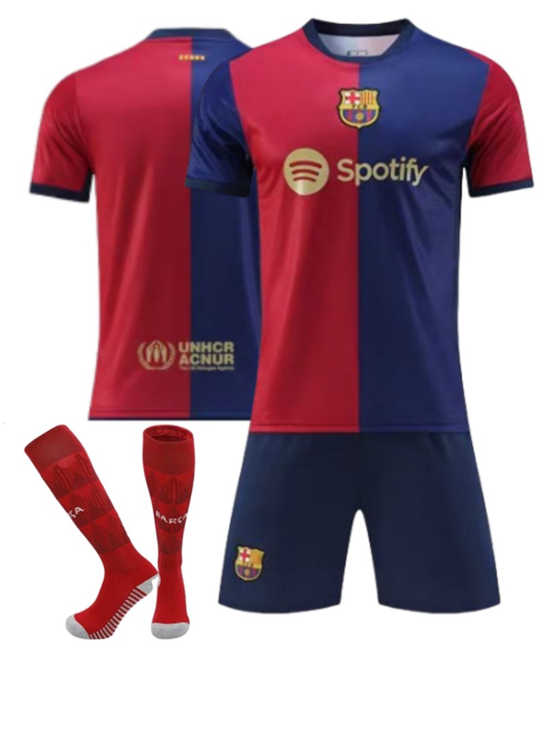 SKT Shiketro Adult Outdoor Sports Suit  Football Uniform T-shirt Three-piece set  - Image 1
