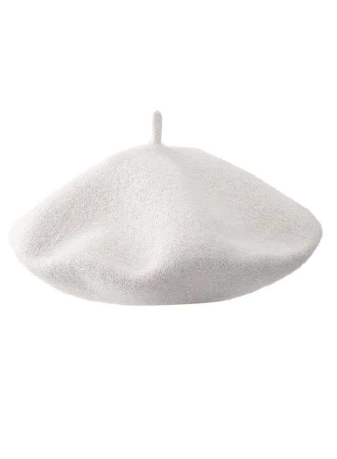 Versatile berets literary hats（White） - Image 4