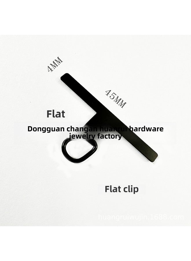 High-end Metal Mobile Phone Lanyard Clip Universal Mobile Phone Lanyard Gasket Ultra-thin Mobile Phone Hanging Piece Anti-lost Mobile Phone Clip-Specifications Support Image Upload:304 Special Price Flat Word - Image 1