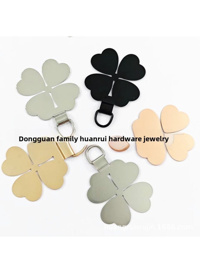 High-end Metal Mobile Phone Lanyard Clip Universal Mobile Phone Lanyard Gasket Ultra-thin Mobile Phone Hanging Piece Anti-lost Mobile Phone Clip-Specifications Support Image Upload:304 Special Price Flat Word - Image 3