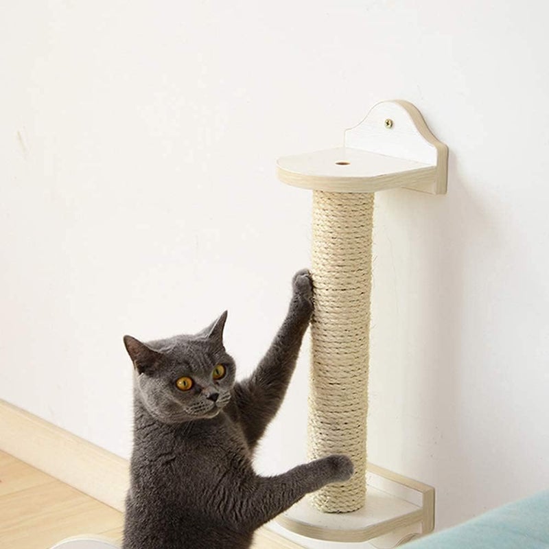 SUMPIGGER Natural Sisal Rope for Cat Scratching Post 4/6/8 mm Hemp Rope Twisted Fiber Sisal Twine Repairing Cat Tree Scratcher Tower or DIY Projects - Image 2