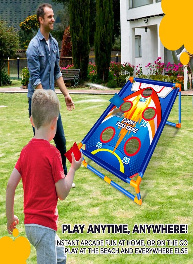 ABERLLS Bean Bag Toss Game for Kids Outdoor Activities, Cornhole Games for 3 4 5 6 7 8 Years Old Boys Girls, Fun Outside Toys for Family Party Games, Ideal Birthday for Ages 4-8 Toddlers - Image 2