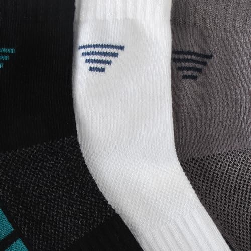 Bonjour Performance Sports Ankle Bamboo Socks for Men (Color-Assorted) - Image 5
