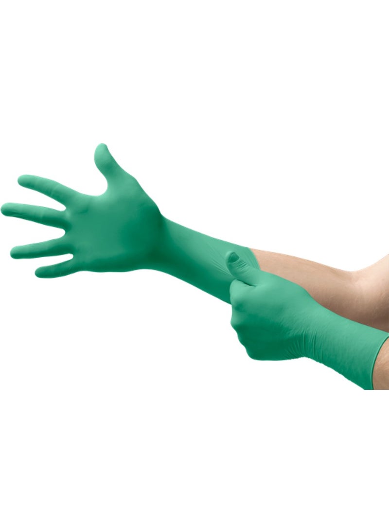 Dupont - Ansell Touchntuff 92-605 Chemical Resistant Food Compatible Disposable Nitrile Gloves - Image 1