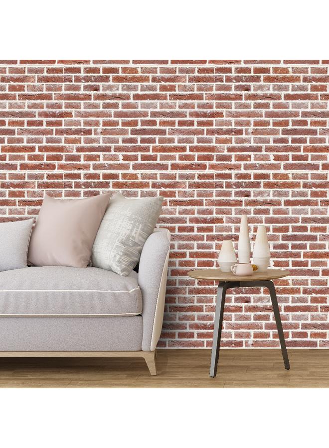 Bluejw European And American Style Old Brick Wall Seamless Wallpaper Living Room Bedroom Wallpaper Background Transformation Wallpaper RW063-070 - Image 3