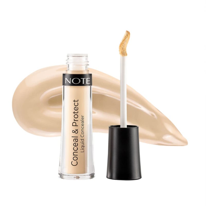 NOTE Cosmetics Note CONCEAL  PROTECT LIQUID CONCEALER 02 - Image 1