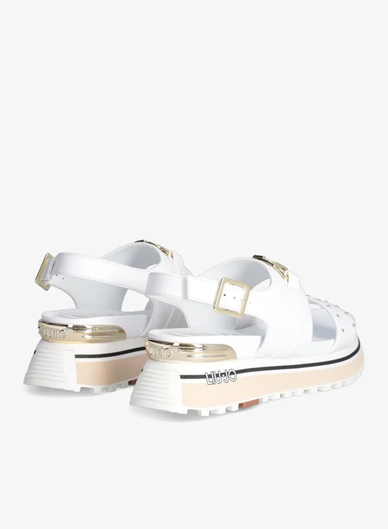 Liu Jo Platform sandals with logo