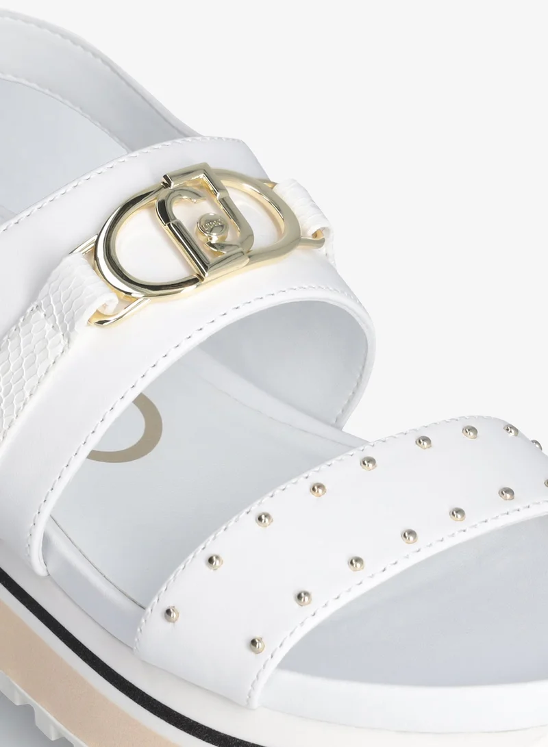 Liu Jo Platform sandals with logo