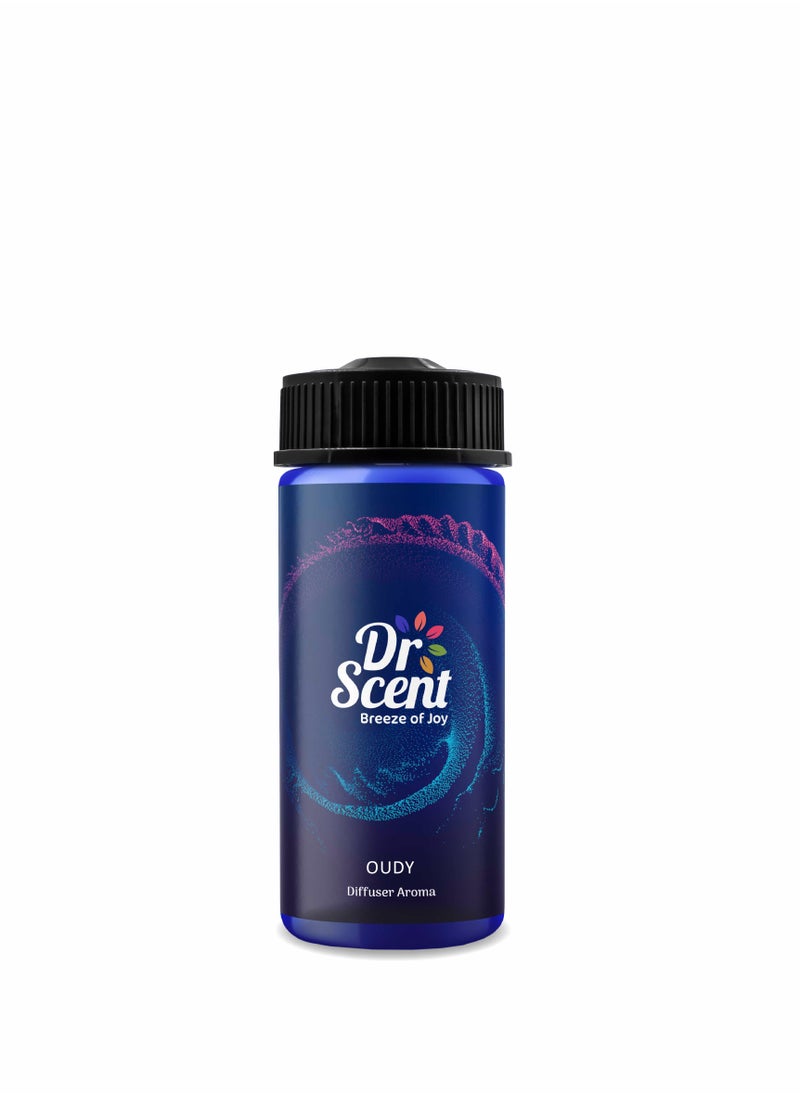 Dr Scent - Dr Scent Diffuser Aroma Oudy, With Intense Notes of Rich Agarwood, Sweet Hearty Notes of Praline, Finishing with Strong Woody Hints of Clove (170ml) - Image 1