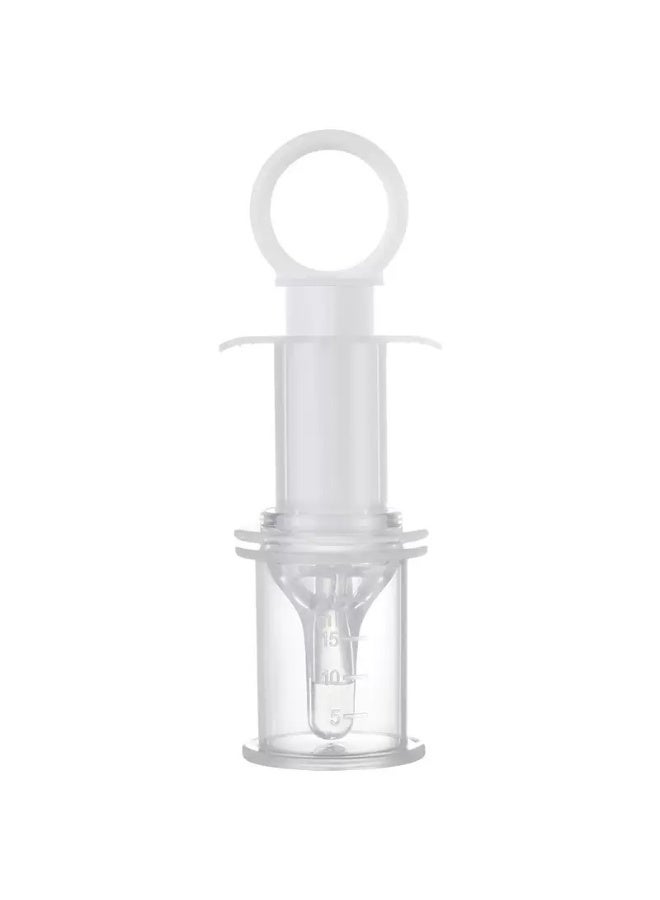 Baby Medicine Dispenser Oral Syringe with Anti-Choking Silicone Tip & Measuring Cup - Accurate Liquid Dosing for Infants & Kids - Image 1
