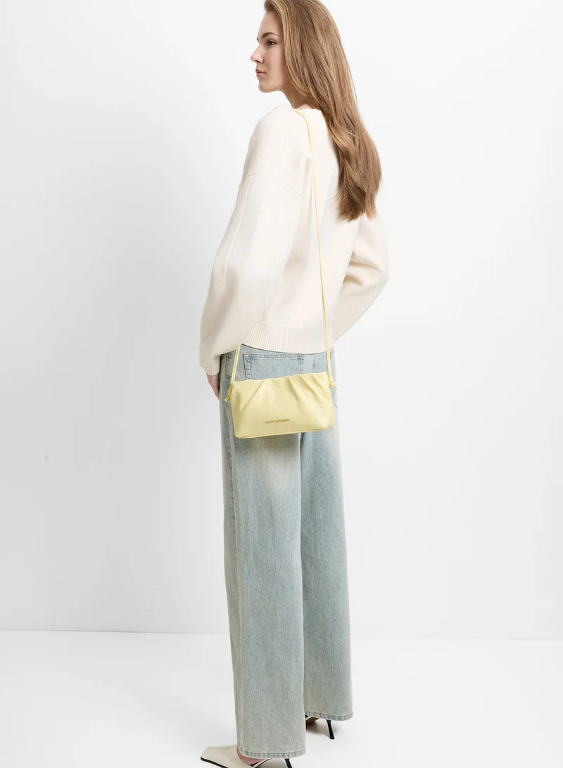 فرنش كونكشن Women Yellow Esme Clutch