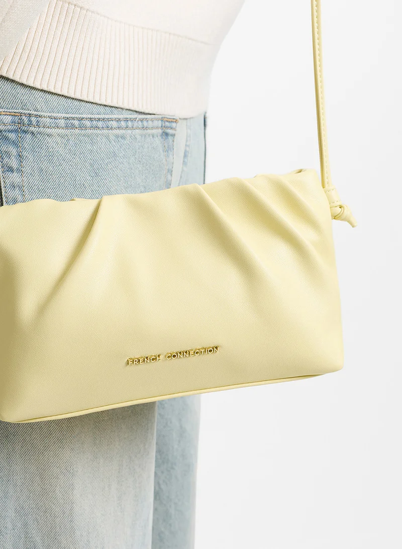 French Connection Esme Clutch Women Yellow Esme Clutch for Women | Best Price UAE