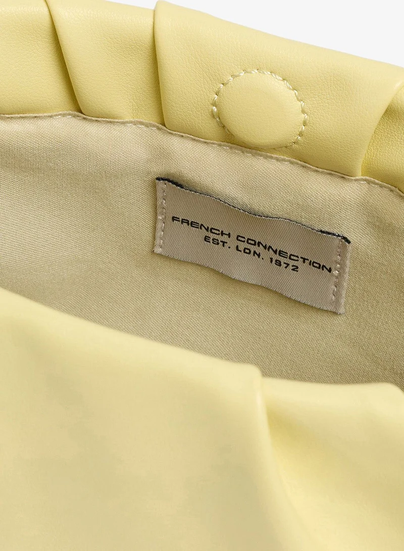 French Connection Esme Clutch Women Yellow Esme Clutch for Women | Best Price UAE
