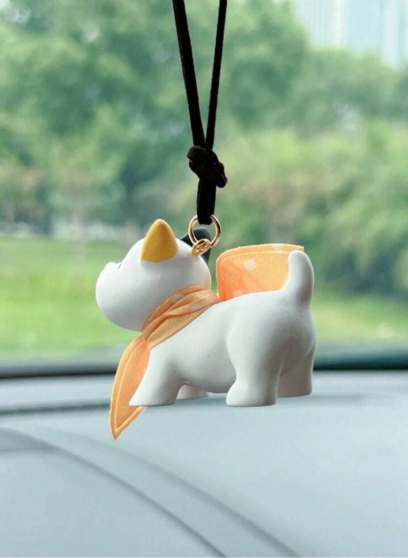 جاست فور يو تعليقة لمراية السيارة على شكل دمية جميلة - Image 3