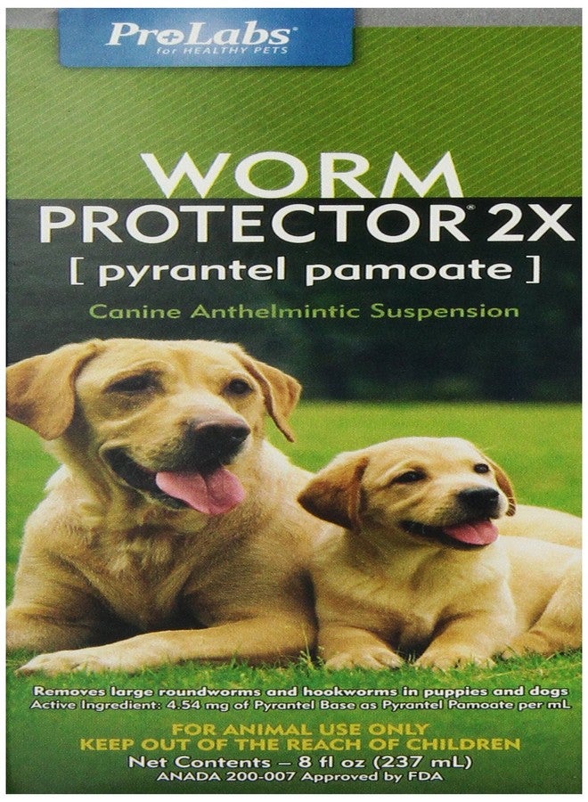 ProLabs Worm Protector 2X for Dogs, 8-Ounce - Image 1