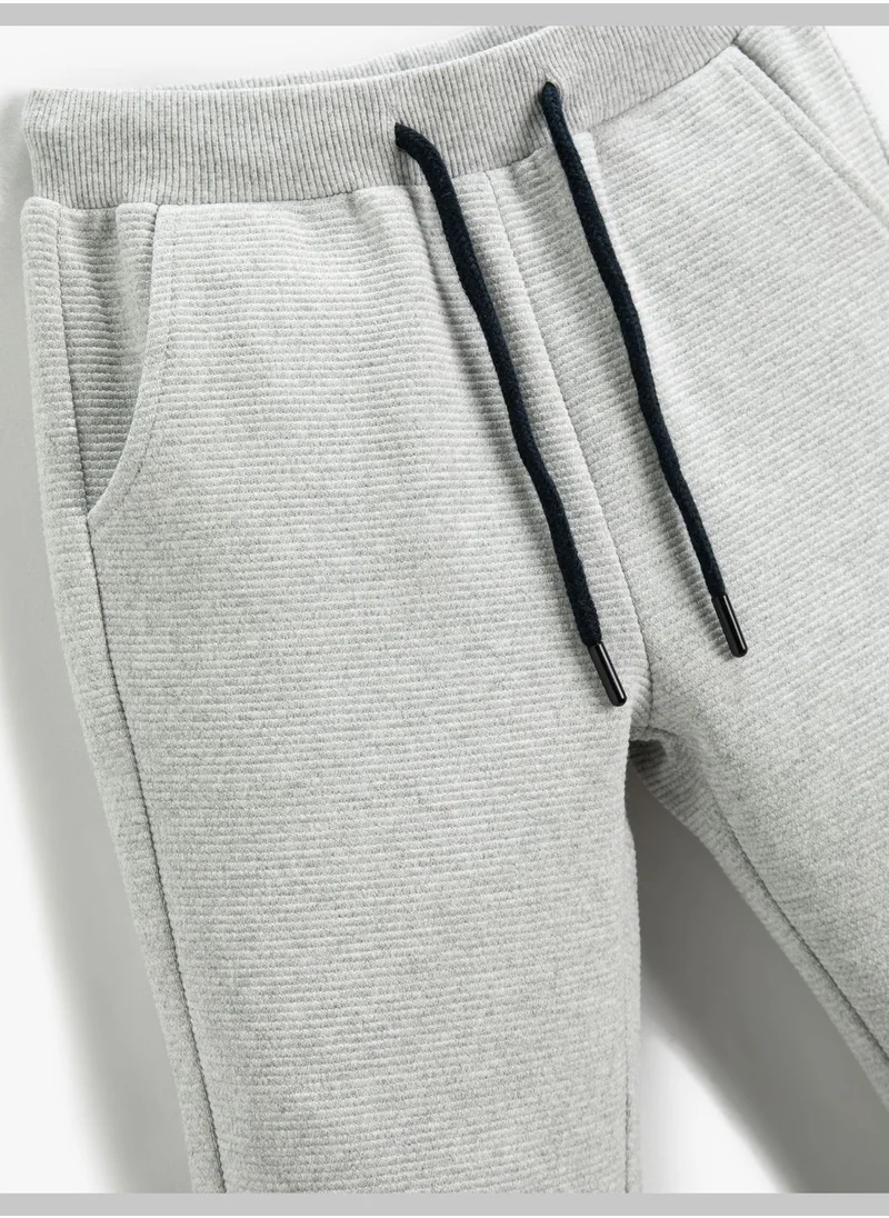 كوتون Basic Jogger Sweatpants Drawstring