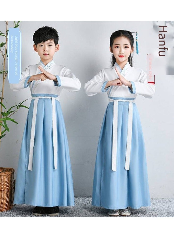 general Traditional Girl's Ancient Hanfu Costume - Elegant Princess Performance Dress for Stage, Cosplay & Cultural Events - Image 1