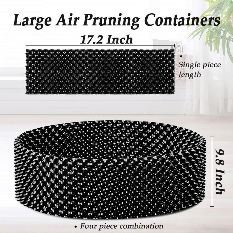 RooTrimmer 60 Gallon Air Pruning Container, Raised Garden Bed New Plastic Nursery Pot Fruit Vegetable Garden Grow beds (4 ft Diameter), Black - Image 5