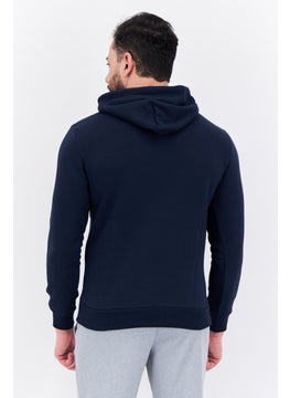 Champion Men Comfort Fit Long Sleeve Outdoor Sweatshirts, Navy  - Image 3