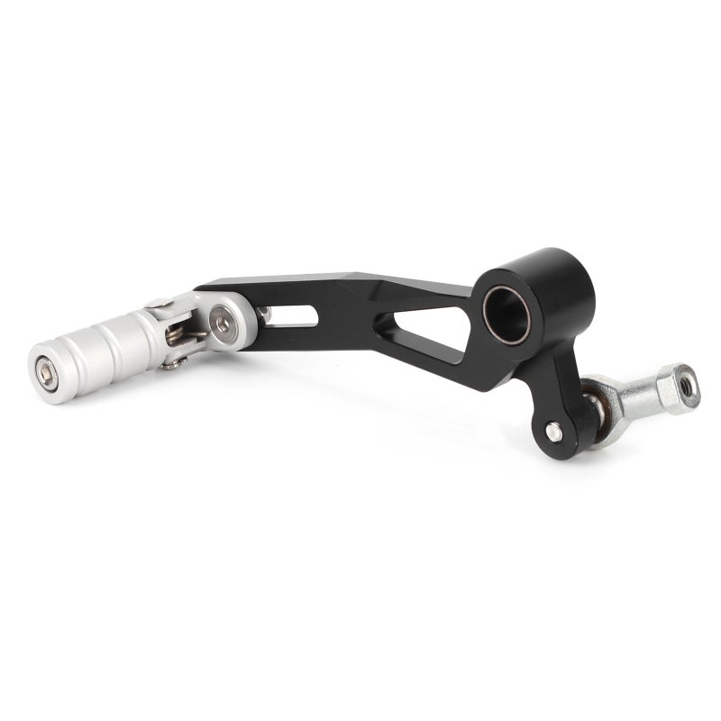 Adjustable Motorcycle Shift Lever: Hard Anodized Surface, Spring Lock Design, Shift Lever Mounting Kit - Stepless Adjustment, Easy Assembly for Yamaha YZFR25, YZFR3, MT25, MT-03 - Image 2