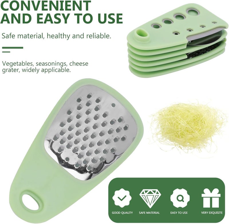 PERMAFROST Kitchen Gadgets 6 Pcs Camping kichen Accessories for Outdoor Mess Kit Gifting and Traveling Cheese Grater,Bottle Opener,Peeler,Pizza Cutter,Garlic Grinder Camping Accessories (Set of 1)​ - Image 2