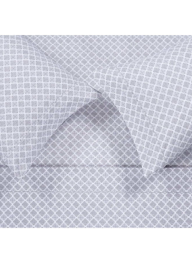 South Point Home Fashions 6-Piece Printed Sheet Set - King  - Image 4