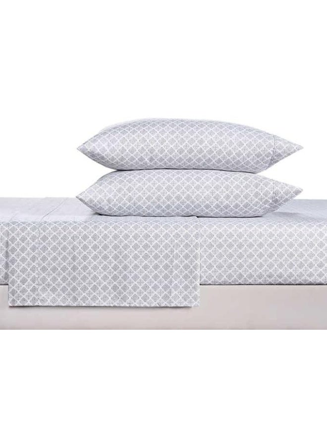 South Point Home Fashions 6-Piece Printed Sheet Set - King  - Image 5
