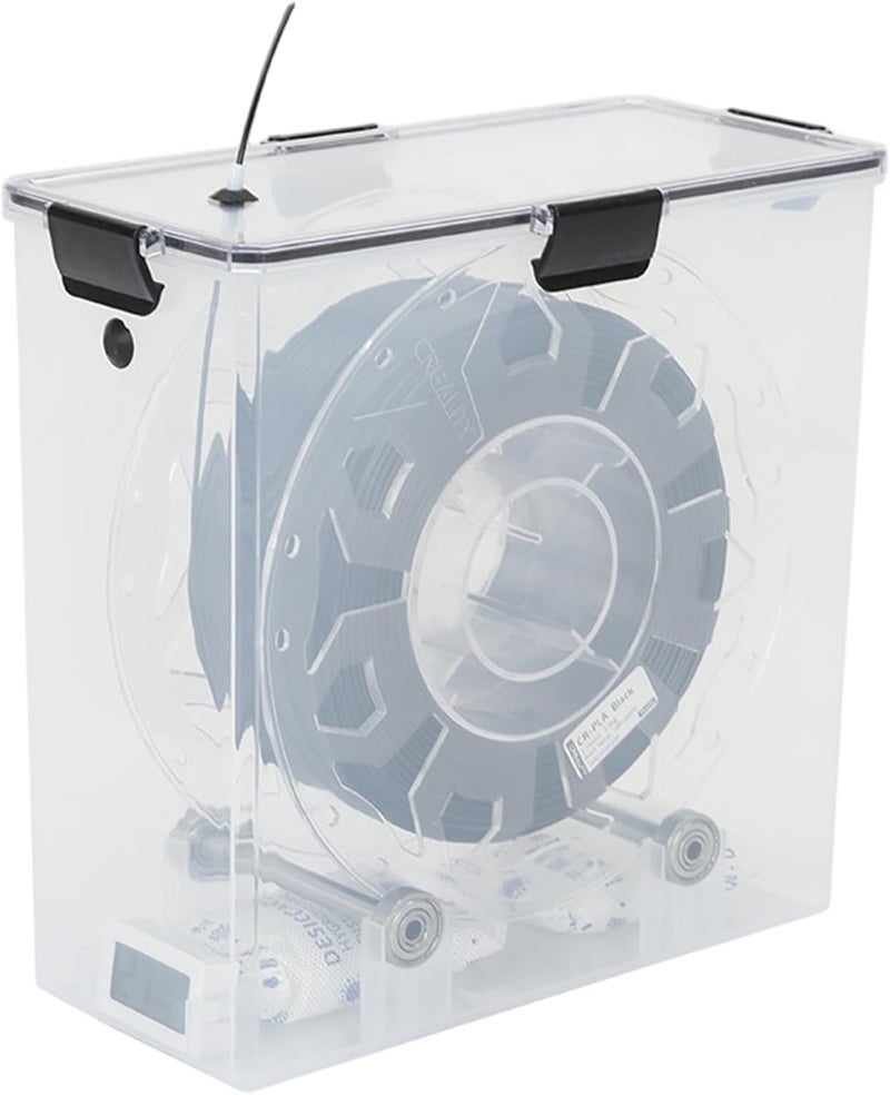 KASTWAVE Filament Dryer Box, Clear Dustproof Moisture Resistant Sealed Plastic 3D Printer Filament Dry Box Storage Dry 3D Printer Accessories Dryer - Image 1