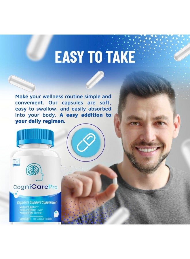 LIVORKA (2 Pack) Cognicare Pro Capsules, Cognicare Pro, Cognicare Pro Pills, Cognicare Pro Advanced Formula, Cognicare Pro Vitamins, Cognicare Pro Formula 120 Capsules for 2 Months - Image 4