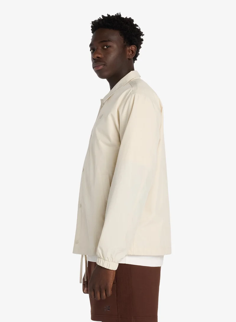 New Balance  Essential Logo Coaches Jacket for Men | Best Price UAE