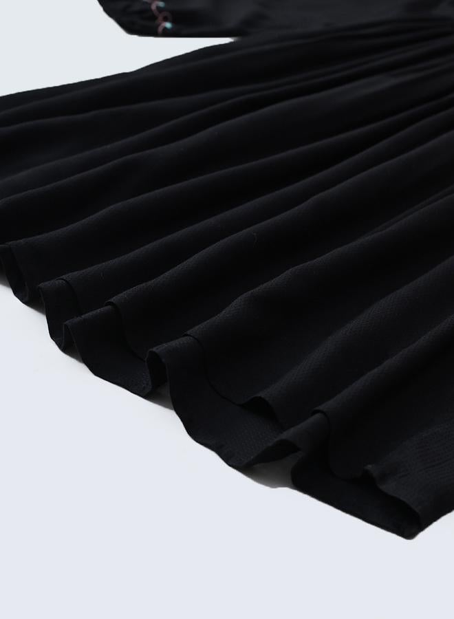 بيلا مودا فستان أسود مطرز - Image 5