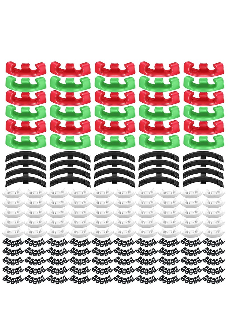SYOSI 150 Pieces 90 Degree Plant Clips Branches Clips Control The Growth of Plants Branches Clamps for Low Stress Planting Clip  - Image 2