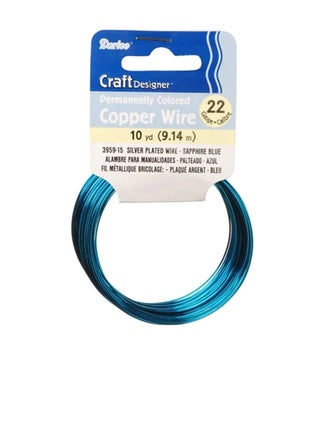 Silver Plated Copper Wire 22 Gauge Sapphire 10 Yards - pzsku/Z1A80BC88254FB1D9DA00Z/45/1746625372/5d405849-a572-4318-ba70-c4372994f76f