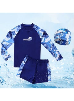Blue Print (with swim cap)
