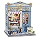 CUTEBEE Book Nook Kit DIY Miniature House Bakery Patisserie Dollhouse Kit for Adults Booknook Tiny House Bookshelf Decor 3D Wooden Puzzle Gifts for Family Friends Sweet Marie - Image 3