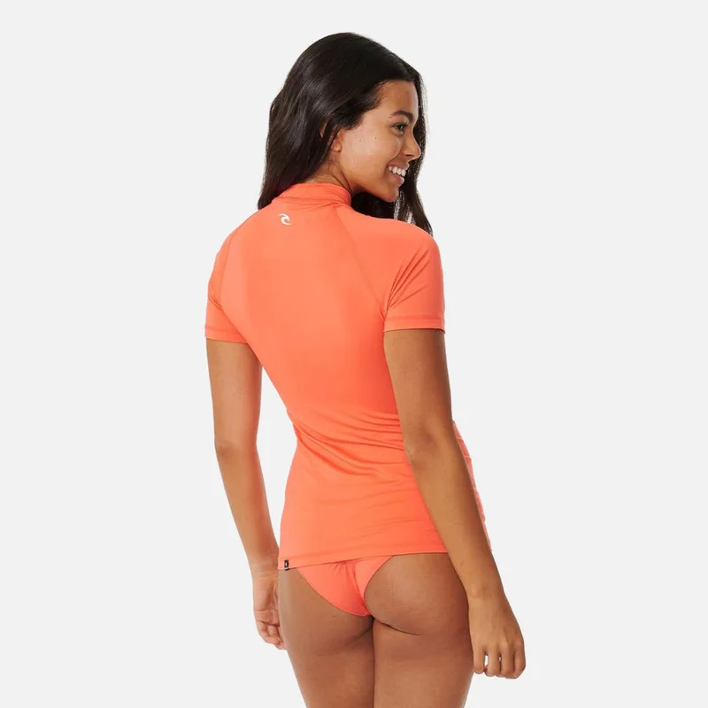 RIP CURL Classic Surf Short Sleeve UV Rash Guard  - Women