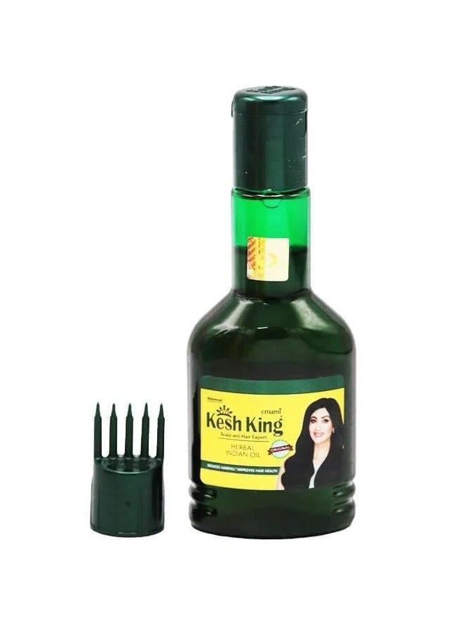 إمامي زيت كيش كينج العشبي الهندي للعناية بفروة الرأس والشعر، 100 مل - Image 2