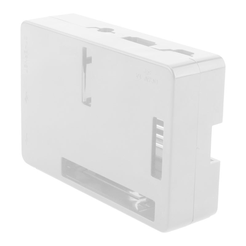 Protective Case: Durable Hard ABS Material - Built-in CPU Cooling Fan for Efficient Heat Dissipation, Wall Mount Accessory Kit for Raspberry Pi 3B/3B+ Single-Board Computer - Image 1
