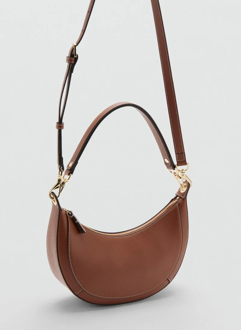 مانجو Oval shoulder bag