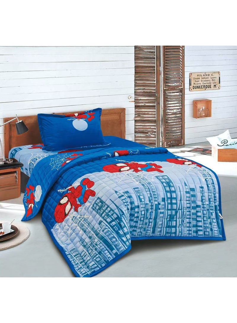 مينج لي مفرش اطفال رسوم مخمل مضغوط ناعم