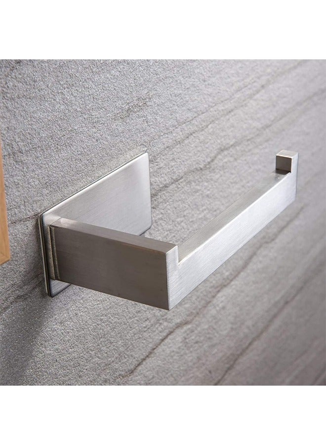 Toilet Paper Stainless Steel Holder Adhesive  - Image 2
