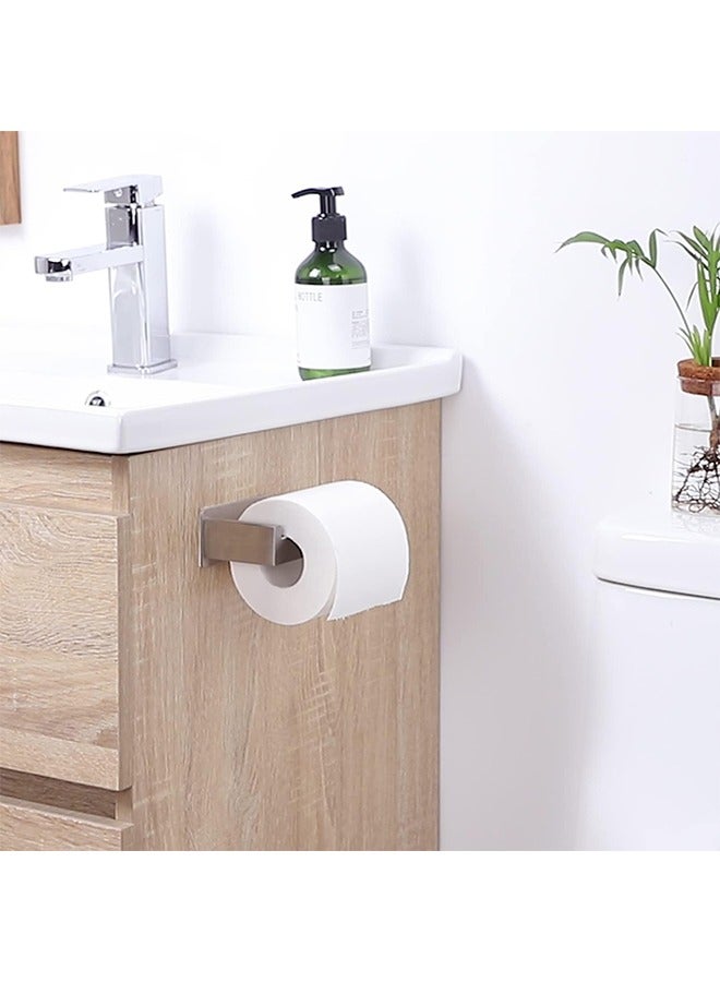 Toilet Paper Stainless Steel Holder Adhesive  - Image 4