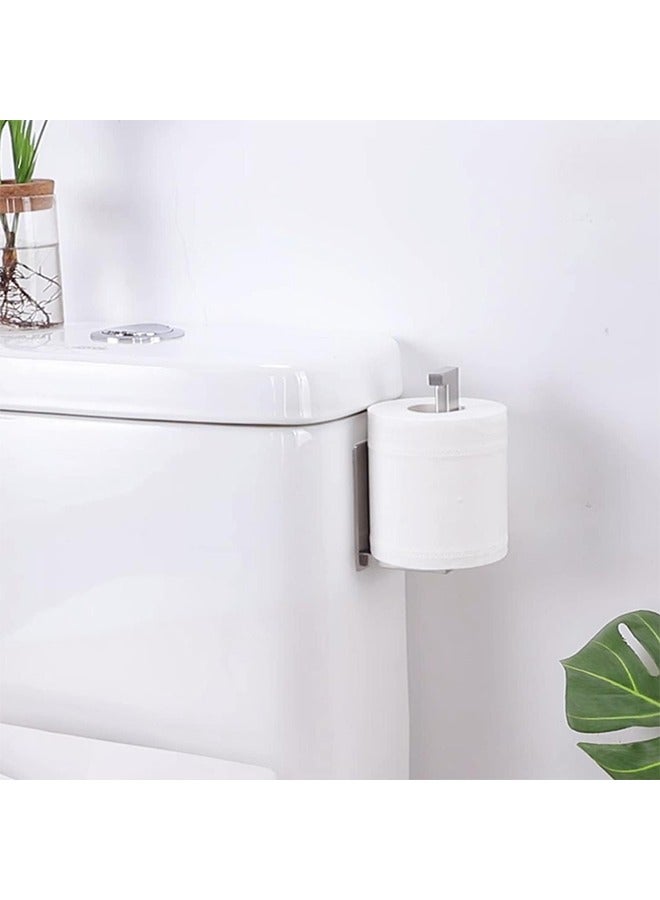 Toilet Paper Stainless Steel Holder Adhesive  - Image 3