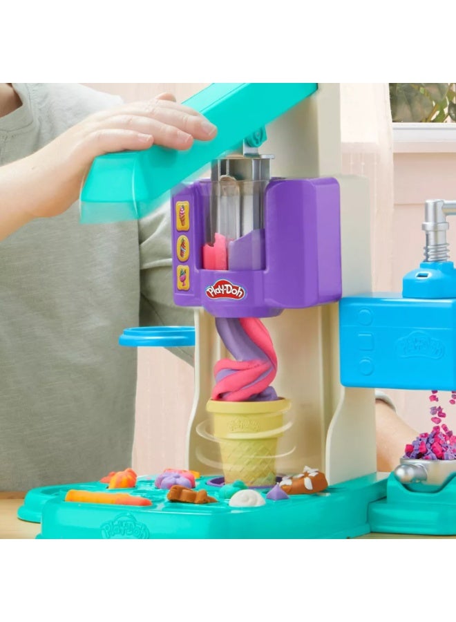 Play-Doh Rainbow Swirl Ice Cream Playset - Image 5