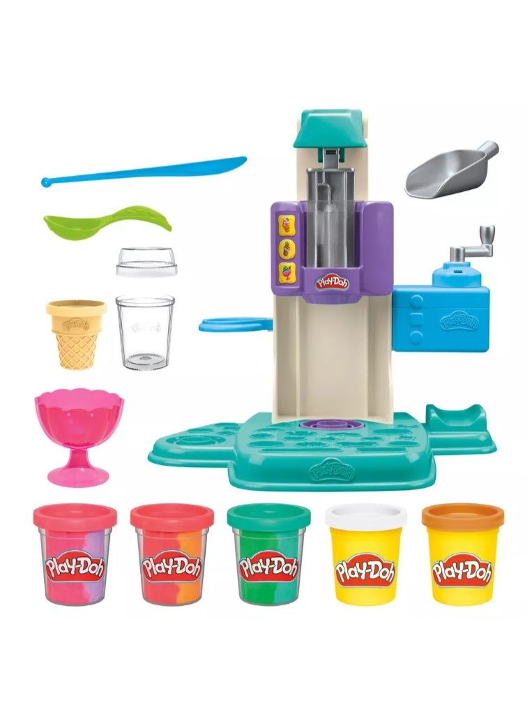 Play-Doh Rainbow Swirl Ice Cream Playset - Image 2