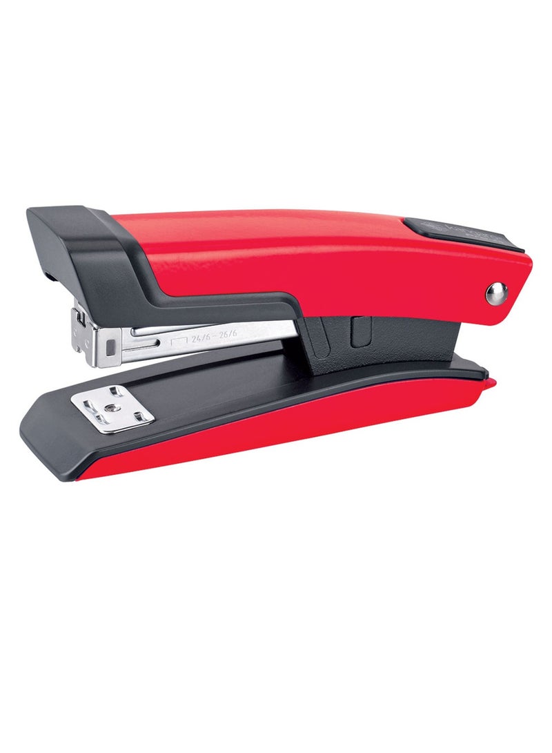 Kangaro مُدبِّس معدني مكتبي برو-45 قطعة واحدة بسعة 30 ورقة باللون الأحمر - Image 2