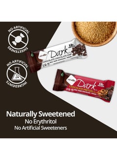 NuGo Dark Variety - Chocolate Pretzel 12 Bars & Chocolate Chocolate Chip 12 Bars, 12g Protein, Vegan, Gluten Free, Non-GMO, Kosher Pareve, 24 Count - pzsku/Z1A815BC045FF8445CF55Z/45/_/1739883205/68d97d1e-bf5f-437e-9790-4a8f3c47d0f7