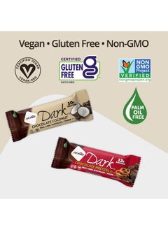 NuGo Dark Variety - Chocolate Pretzel 12 Bars & Chocolate Chocolate Chip 12 Bars, 12g Protein, Vegan, Gluten Free, Non-GMO, Kosher Pareve, 24 Count - pzsku/Z1A815BC045FF8445CF55Z/45/_/1740203290/d377bcc7-5593-46b4-b7b1-2711d1113745