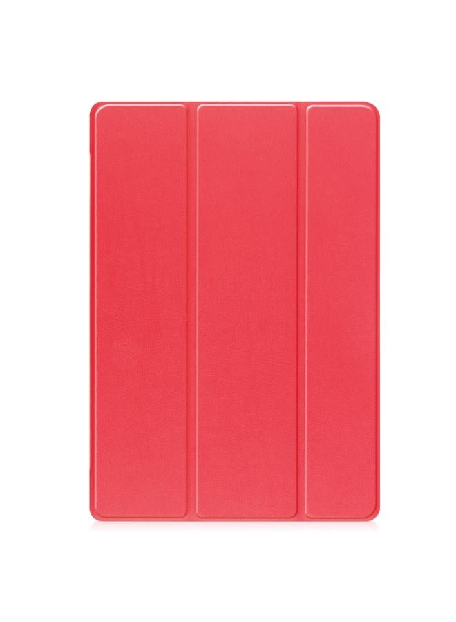 S-TOP Case For Docomo dtab D-51C Custer Texture 3-Fold Holder Leather Tablet Case - Image 2